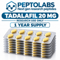 Tadalafil 20mg 1 year suply